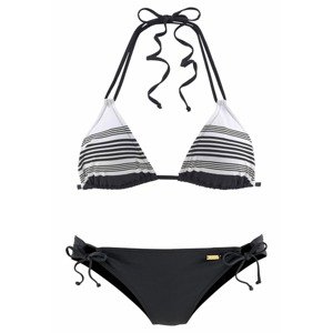 JETTE Bikiny  čierna / biela