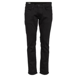 Kings Of Indigo Džínsy 'RYAN'  čierny denim