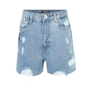 Missguided Džínsy  modrá denim