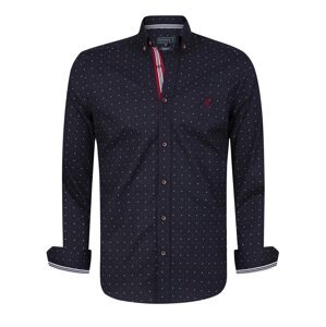 Sir Raymond Tailor Košeľa 'Risor'  staroružová / červená / čierna / šedobiela