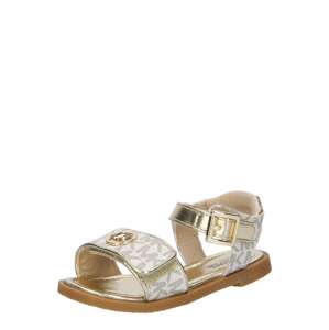 Michael Kors Kids Sandále 'Kieran'  béžová / zlatá / čierna