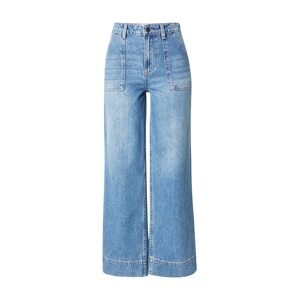 VILA ROUGE EDIT Džínsy 'ANNELIESE'  modrá denim