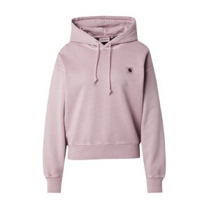 Carhartt WIP Sveter 'Nelson'  pastelovo ružová / čierna