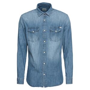 JACK & JONES Košeľa 'Sheridan'  modrá denim
