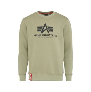 ALPHA INDUSTRIES Mikina  farby bahna / olivová