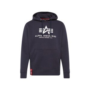 ALPHA INDUSTRIES Sveter  námornícka modrá / červená / prírodná biela