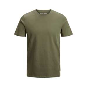 JACK & JONES Tričko  olivová