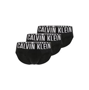 Calvin Klein Underwear Nohavičky  čierna / biela