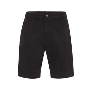 WE Fashion Chino nohavice  čierna