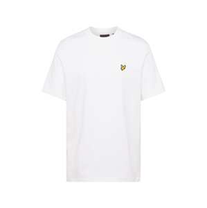 Lyle & Scott Tričko  žltá / čierna / biela