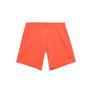 4F Športové nohavice  oranžová
