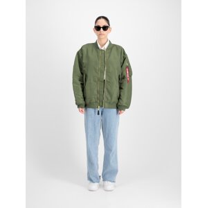ALPHA INDUSTRIES Prechodná bunda  zelená