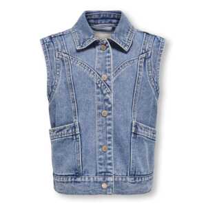 ONLY GIRLS Vesta 'KOGKENNEDY'  modrá denim