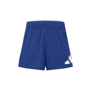 ADIDAS PERFORMANCE Športové nohavice 'Essentials'  modrá / biela