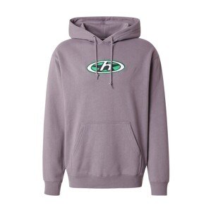 HUF Mikina 'Gamma'  kiwi / levanduľová / čierna / biela