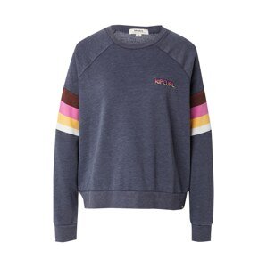 RIP CURL Mikina  tmavomodrá / žltá / ružová / biela