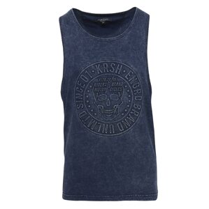 KOROSHI Tričko  indigo
