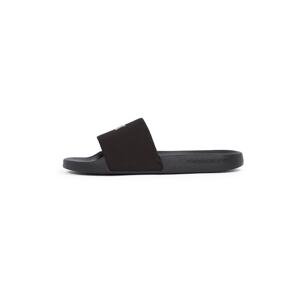 Calvin Klein Jeans Šľapky  čierna / biela