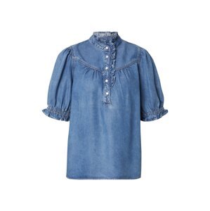Suncoo Blúzka 'LOUISE'  modrá denim