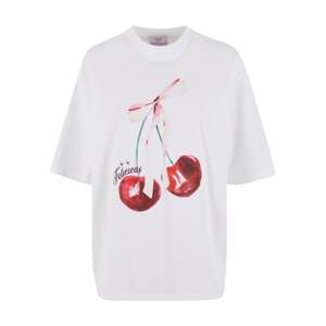 Felicious Tričko 'Cherry'  zmiešané farby / biela