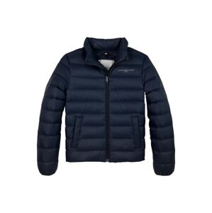 TOMMY HILFIGER Prechodná bunda 'ESSENTIAL'  námornícka modrá / biela