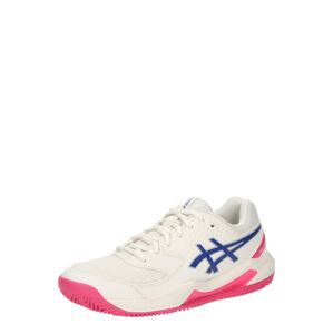 ASICS Športová obuv 'Dedicate 8'  svetlobéžová / modrá / ružová