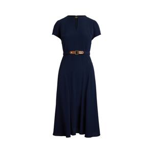 Lauren Ralph Lauren Petite Šaty 'BRYGITKA'  námornícka modrá / hnedá
