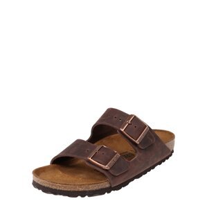 BIRKENSTOCK Šľapky 'Arizona'  tmavohnedá