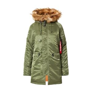 ALPHA INDUSTRIES Zimná bunda  kaki