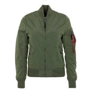 ALPHA INDUSTRIES Prechodná bunda 'MA-1 TT'  zelená
