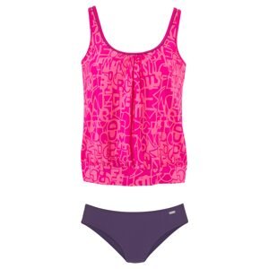 VENICE BEACH Tankiny  fialová / fuksia / svetloružová
