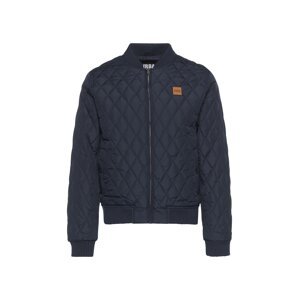 Urban Classics Prechodná bunda 'Diamond Quilt'  námornícka modrá