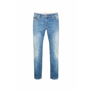 CAMP DAVID Džínsy  modrá denim