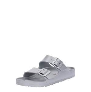 BIRKENSTOCK Šľapky 'Arizona'  striebornosivá