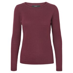 VERO MODA Sveter 'Care'  červeno-fialová