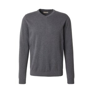 JACK & JONES Sveter  tmavosivá