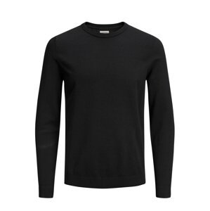 JACK & JONES Sveter  čierna