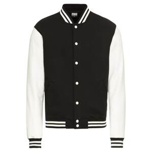 Urban Classics Prechodná bunda  čierna / biela
