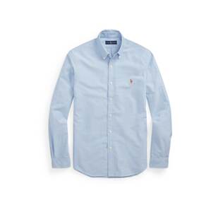 Polo Ralph Lauren Košeľa  svetlomodrá / hnedá / biela