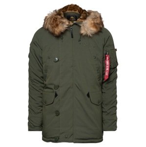 ALPHA INDUSTRIES Zimná parka 'Explorer'  olivová