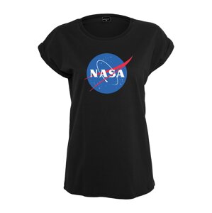 Merchcode Tričko 'Nasa Insignia'  čierna