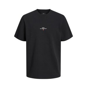 R.D.D. ROYAL DENIM DIVISION Tričko 'LUCA'  červená / čierna / biela