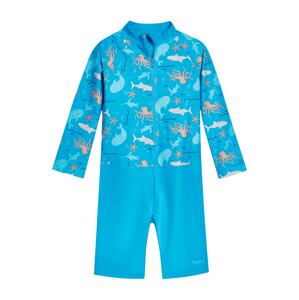 PLAYSHOES Ochrana proti UV žiareniu  neónovo modrá / svetlomodrá / oranžová / biela