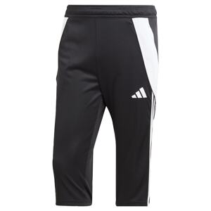 ADIDAS PERFORMANCE Športové nohavice 'Tiro 24'  čierna / biela