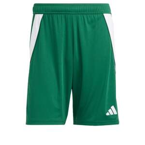 ADIDAS PERFORMANCE Športové nohavice 'Tiro 24'  zelená / biela