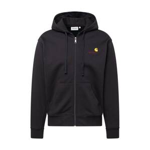 Carhartt WIP Tepláková bunda  žltá / červená / čierna