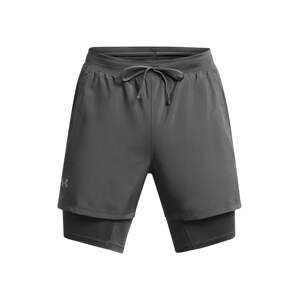 UNDER ARMOUR Športové nohavice 'Launch 5'  tmavosivá