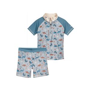 PLAYSHOES Ochrana proti UV žiareniu  dymovo modrá / modrá denim / tmavooranžová / vínovo červená