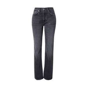 RE/DONE Džínsy  čierny denim