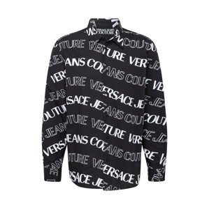 Versace Jeans Couture Košeľa  čierna / biela